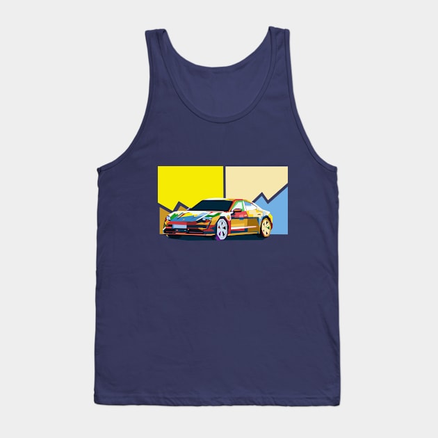 Porsche Taycan Tank Top by Shuriken